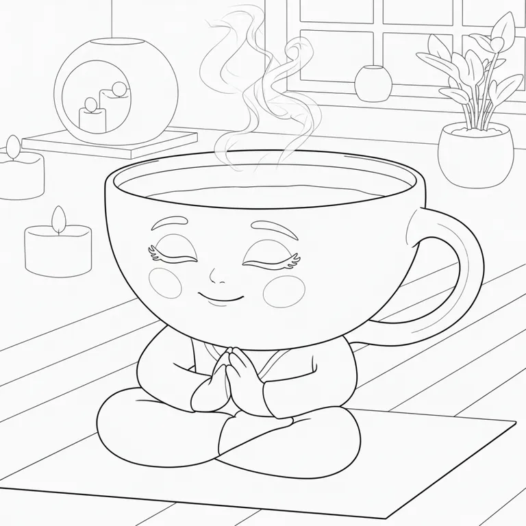 Chai Maestro 색칠 페이지