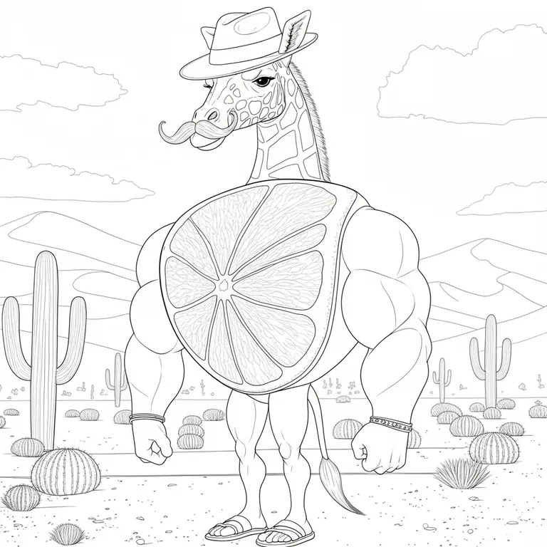 Ganganzelli Trulala 색칠 페이지