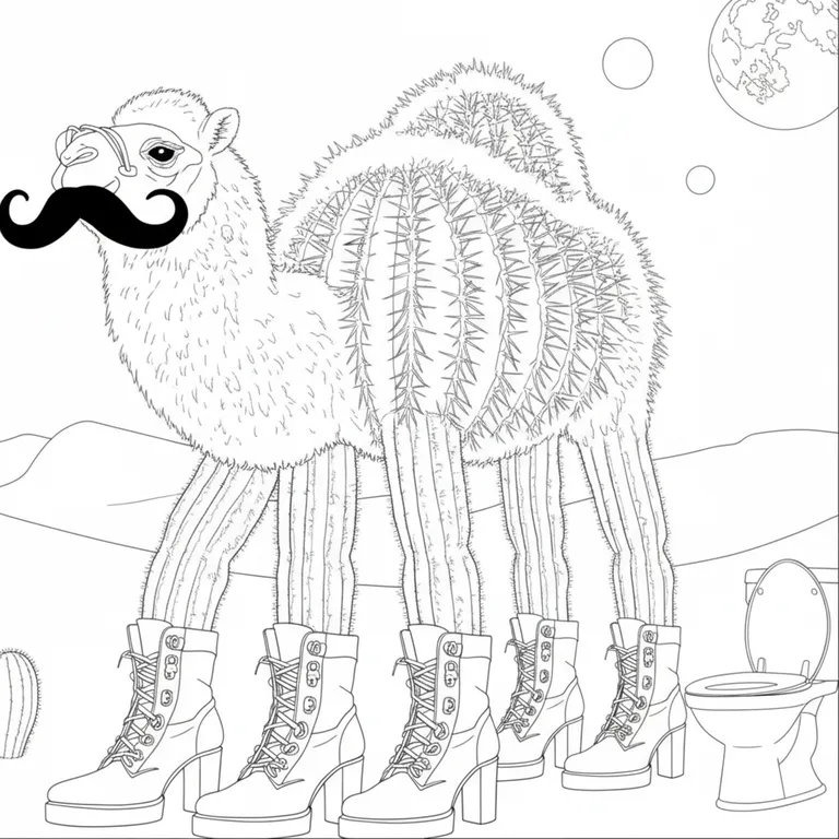 Tob Tobi Tob Tob Tobi Tob 색칠 페이지