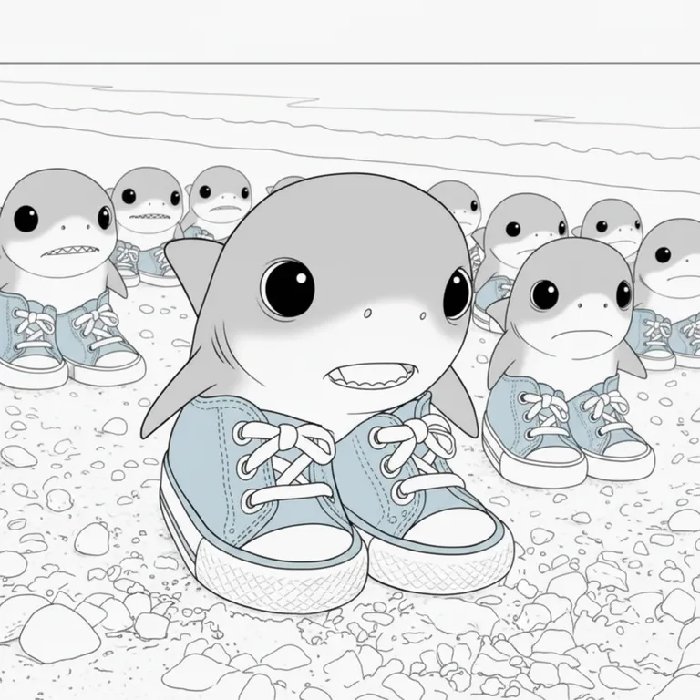 Tralaleritos 색칠 페이지